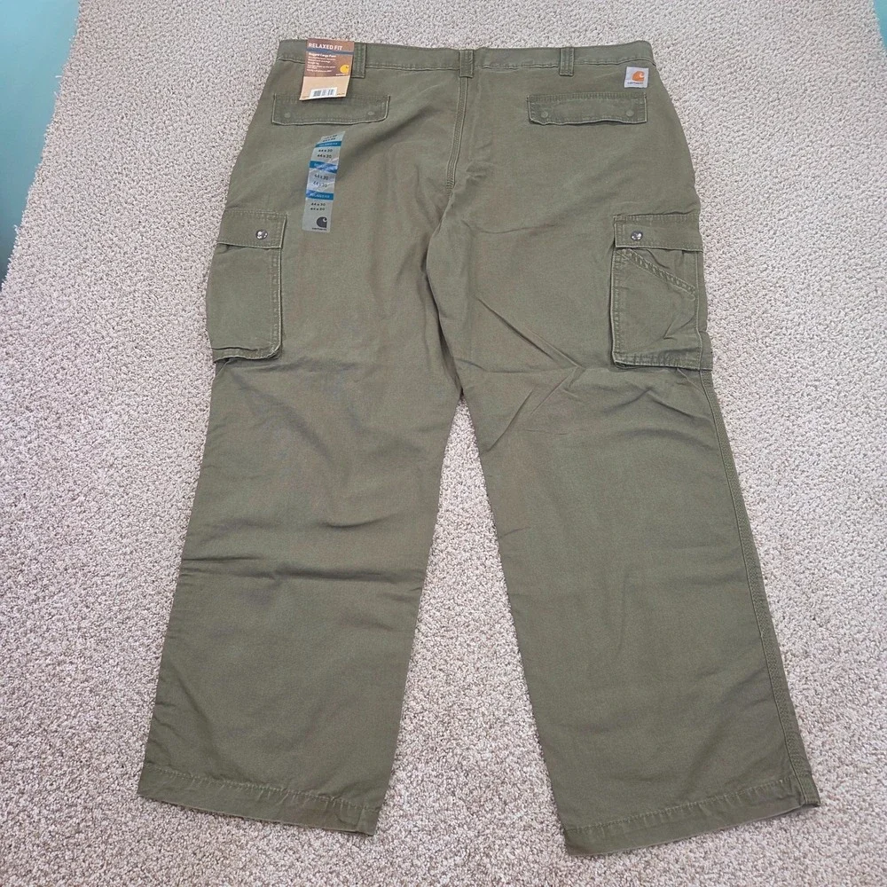 Carhartt Rugged Cargo Pants Mens 44x30 Moss Green 100272 301 Relaxed Fit Work